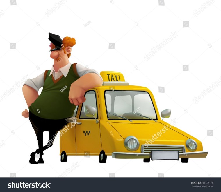 Такси карикатура