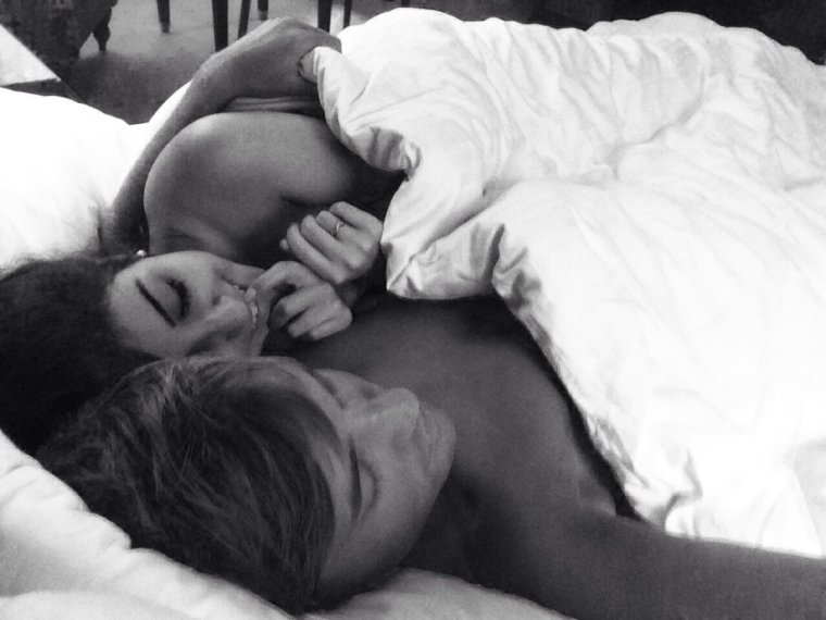 Девушка и парень пошлге