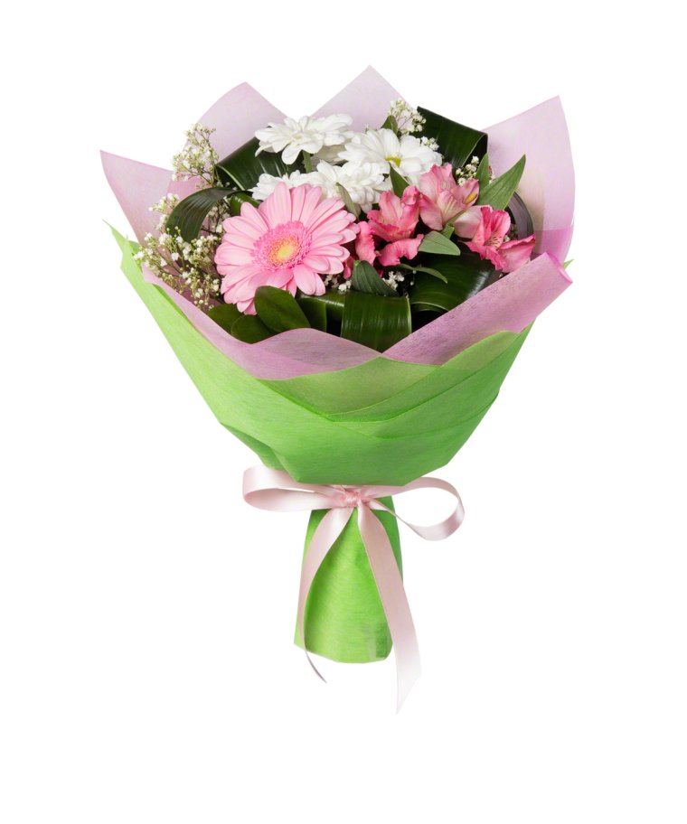 Небольшие букеты из цветов