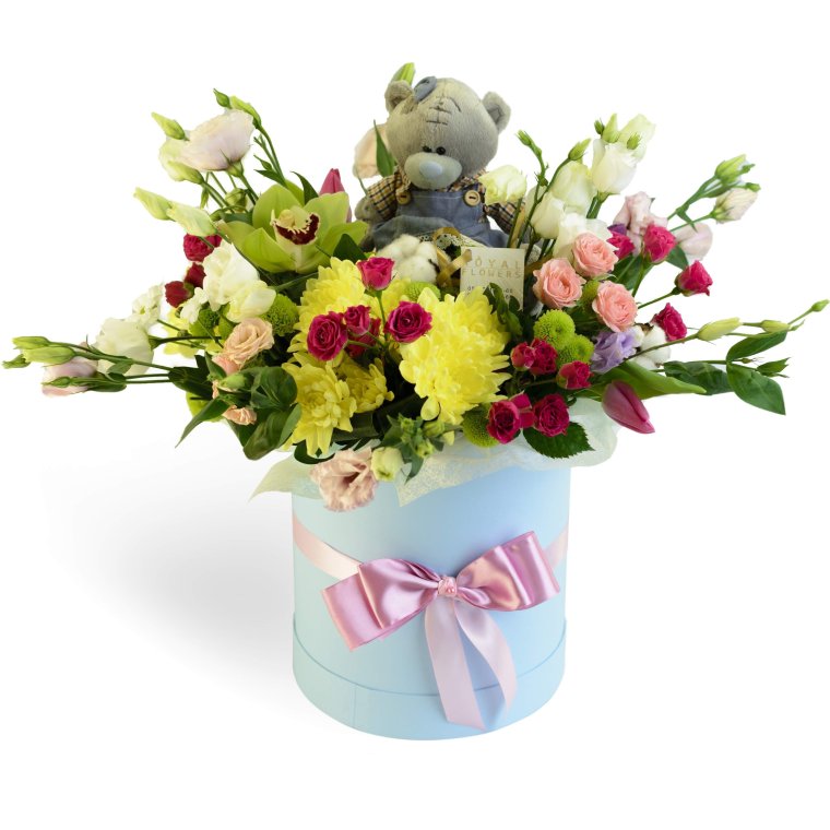 Небольшие композиции из цветов