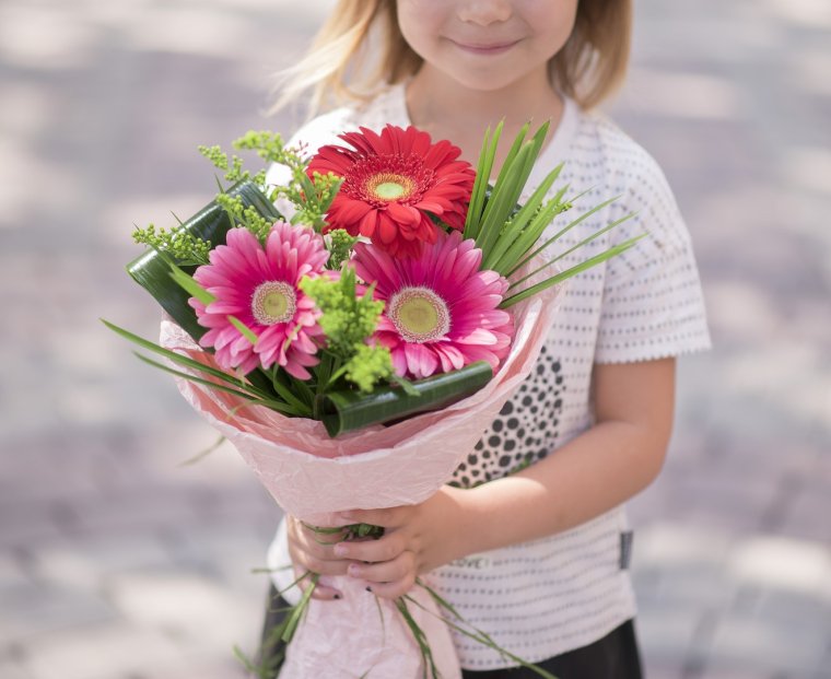 Маленький букет для школьников