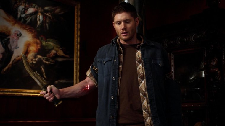 Дин Винчестер с меткой Каина