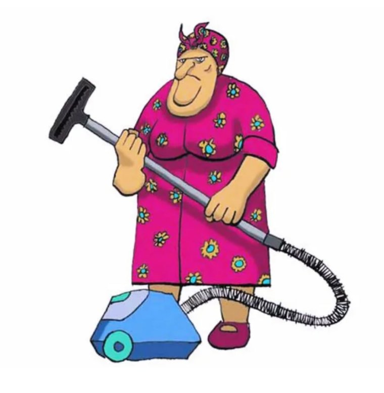 Прикольный пылесос