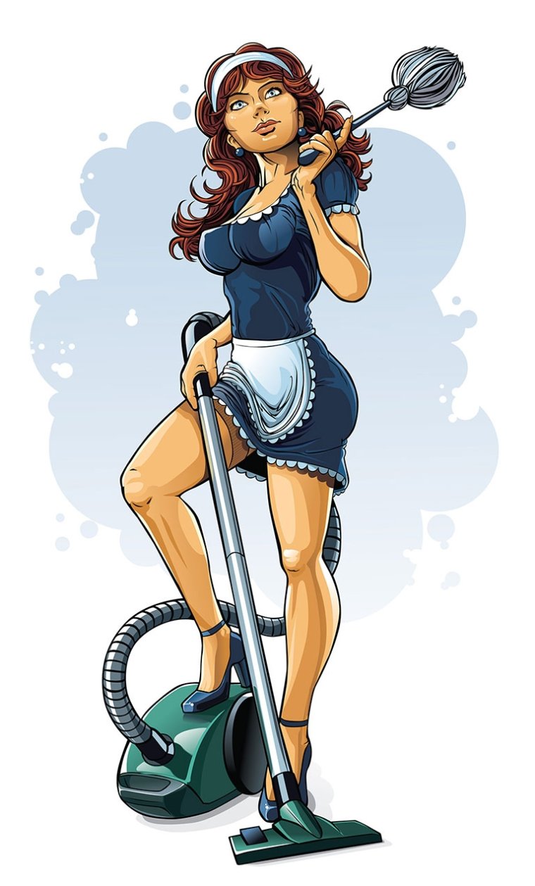 Анекдоты про уборщиц