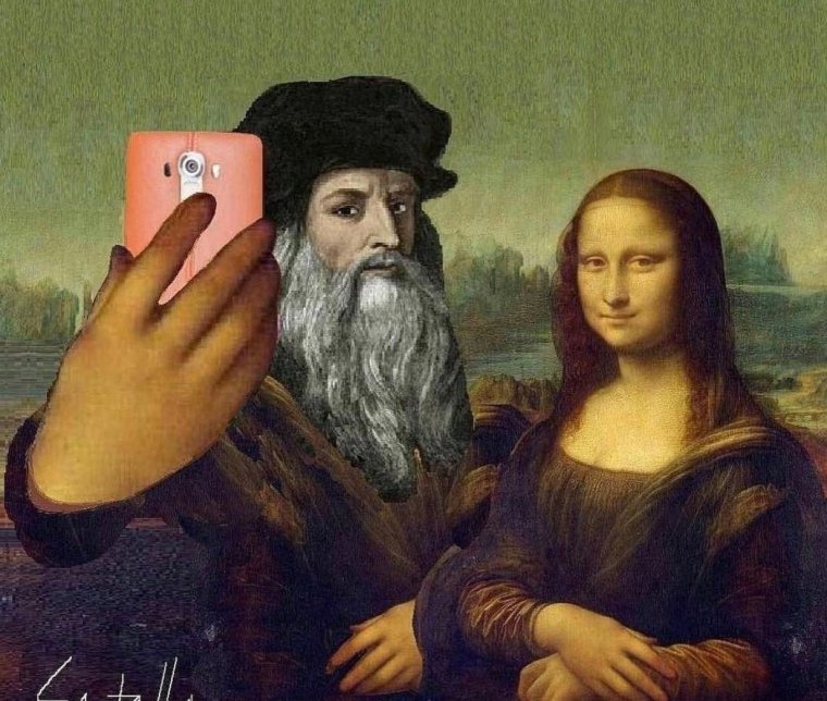 Мона Лиза Джоконда смешные