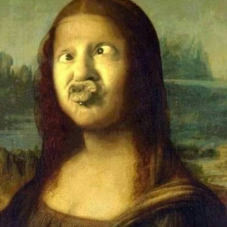 Ван Гог и Мона Лиза картины