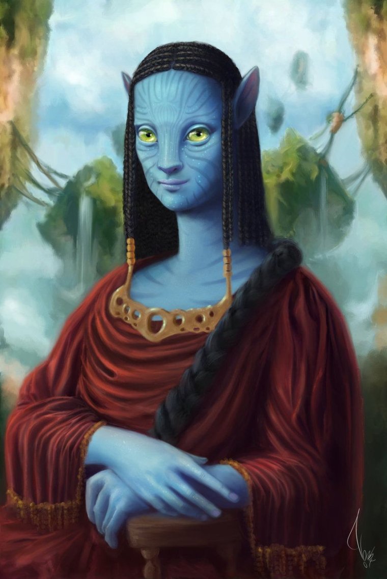 Мона Лиза постмодерн