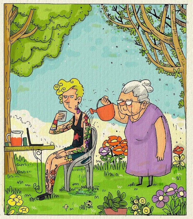 Шутки про пенсию