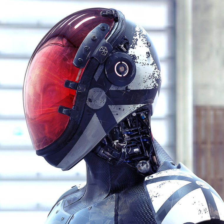 Шлем Future Cyberpunk