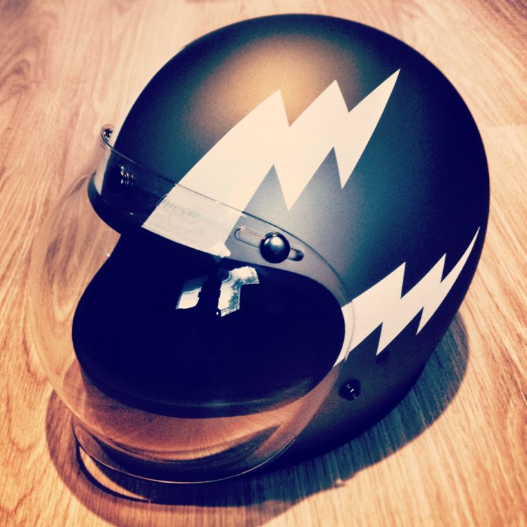 Наклейки на мотоциклетный шлем