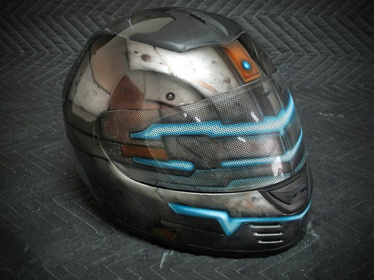 Шлем мотоциклетный Dead Space