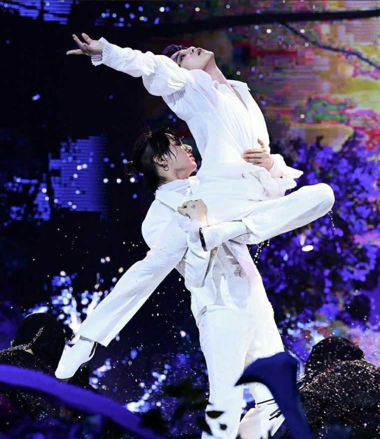 BTS Чимин и Чонгук