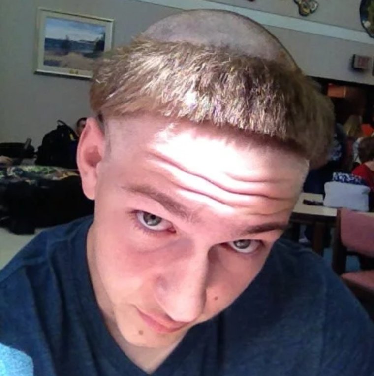 Смешные стрижки для мужчин