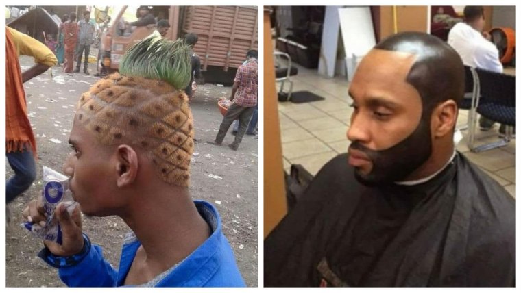 Ужасная прическа с челкой мужская