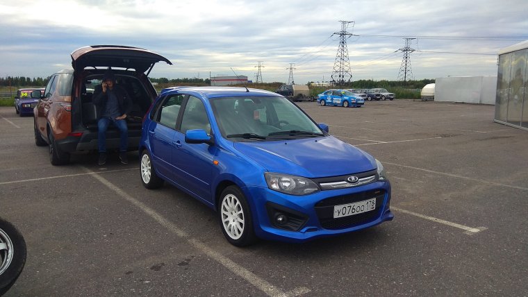 Kalina 2 Sport голубая Планета