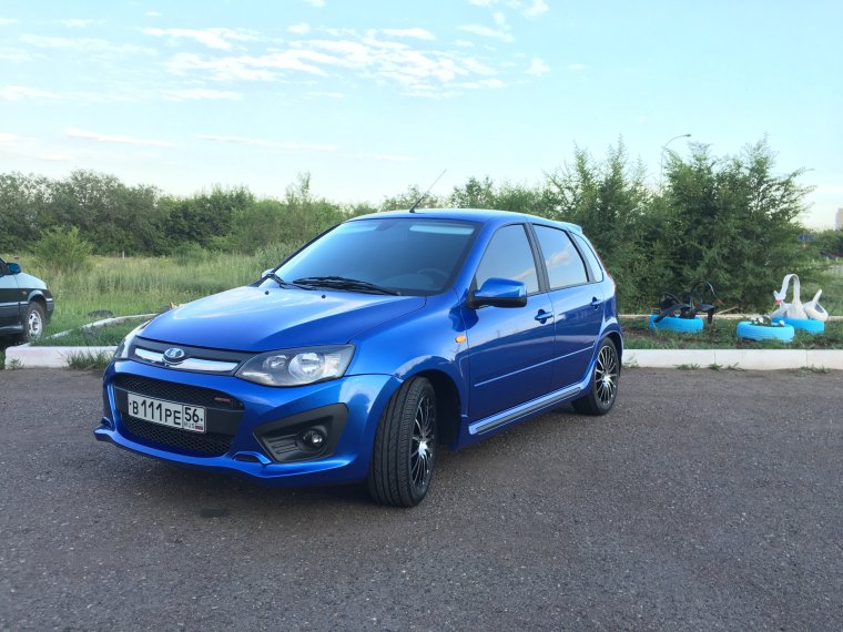 Kalina 2 Sport синяя
