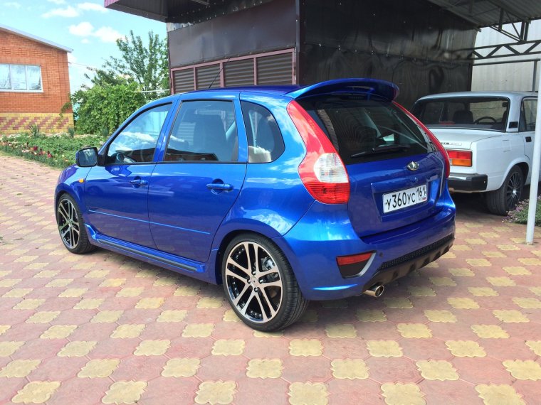 Kalina 2 Sport синяя