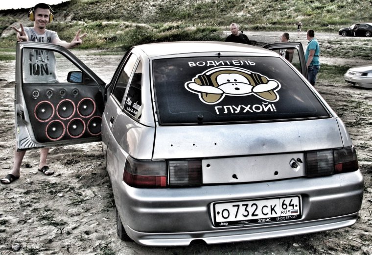 ВАЗ 2112 автозвук басс