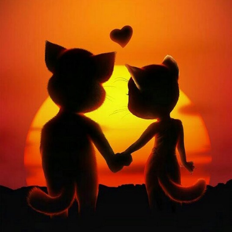 Любовь вместе навсегда