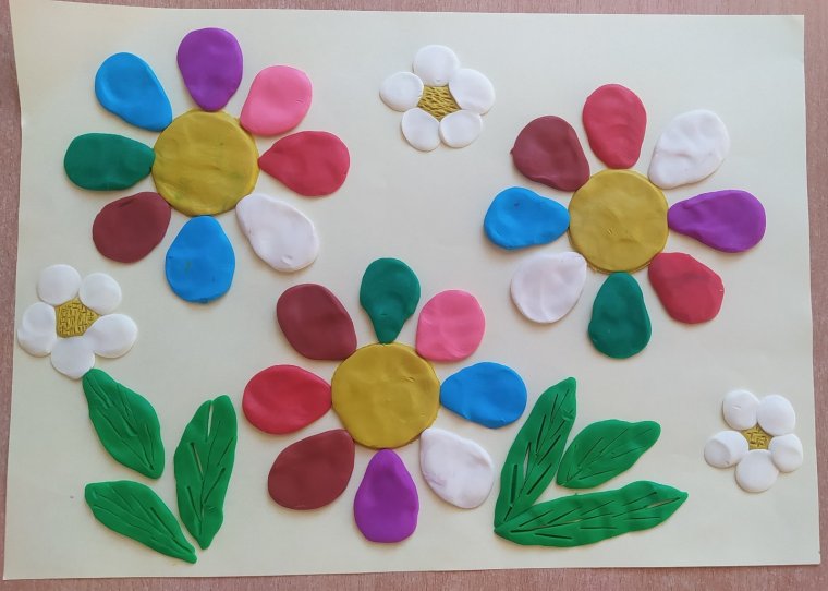 Лепка "Кактус в горшочке" 2 мл.гр