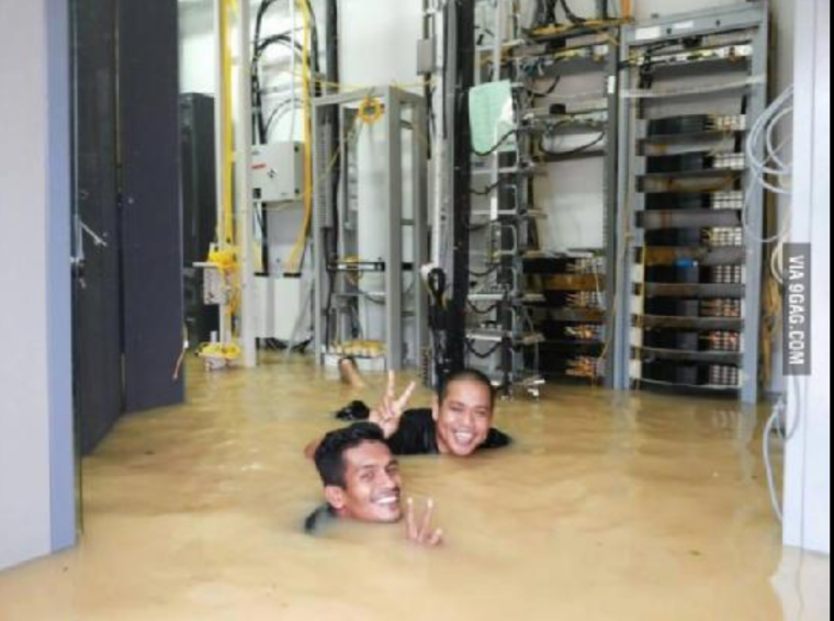 Затопило серверную