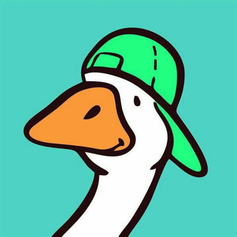 Гусь в кепке