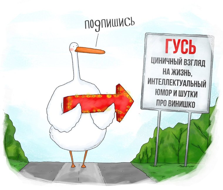 Гусь юмор