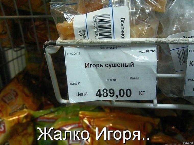 Игорь сушеный