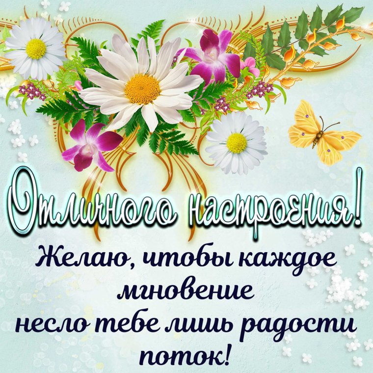 Пожелания доброго здоровья и отличного настроения
