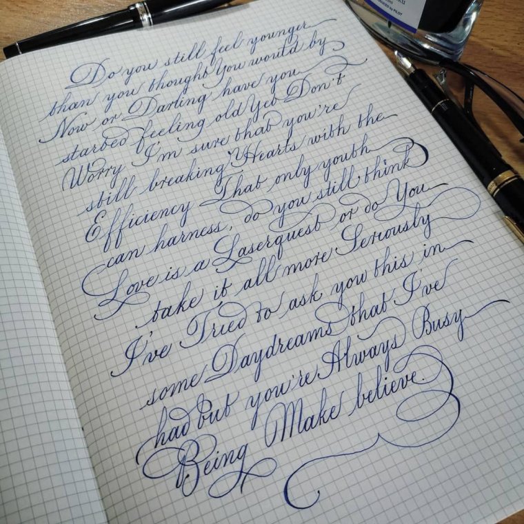 Самый красивый почерк