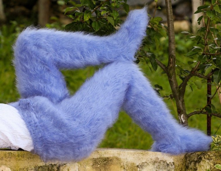 Пушистые шорты