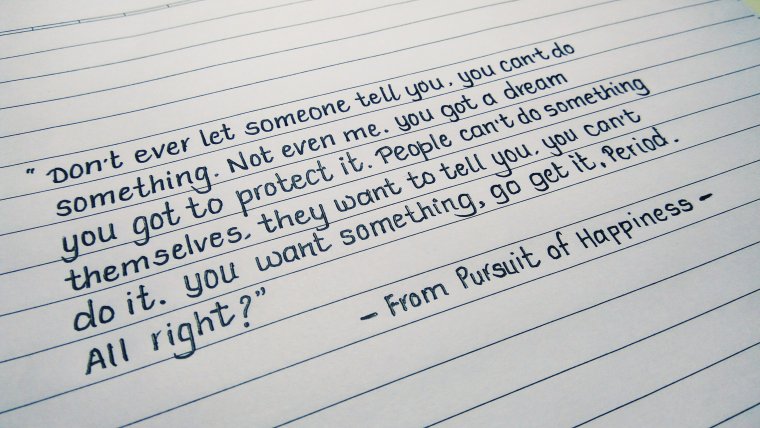 Красивый англ почерк