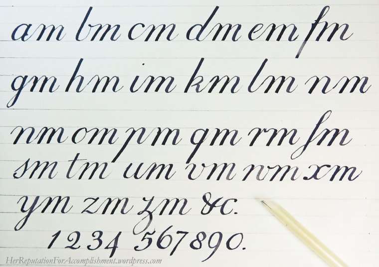 Handwriting английский