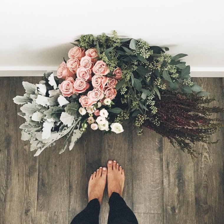 Букет цветов для инсты