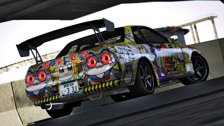 Nissan Skyline GTR r32 винилы