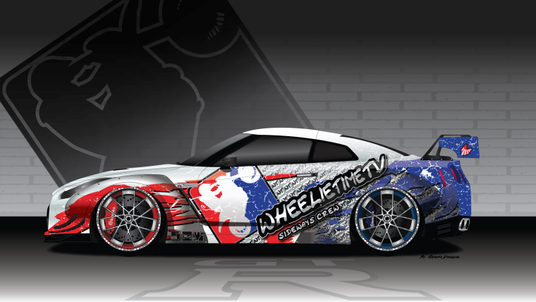 Nissan Skyline GTR r34 livery