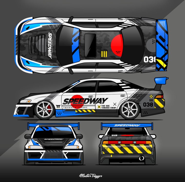 2018 BMW m5 f90 Marlboro livery