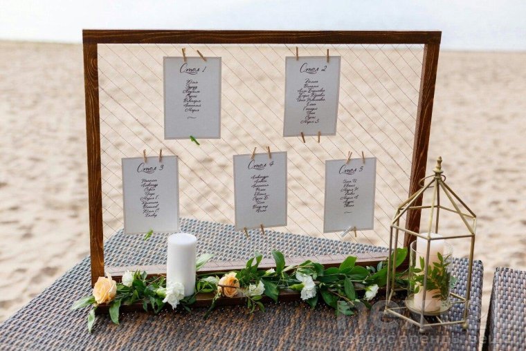 План рассадки гостей