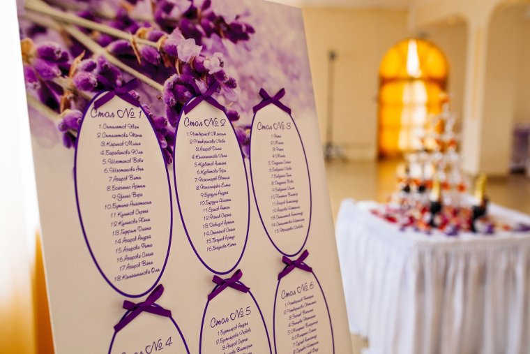 План рассадки гостей