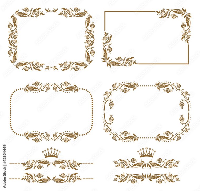 Рамки для карточек рассадки гостей