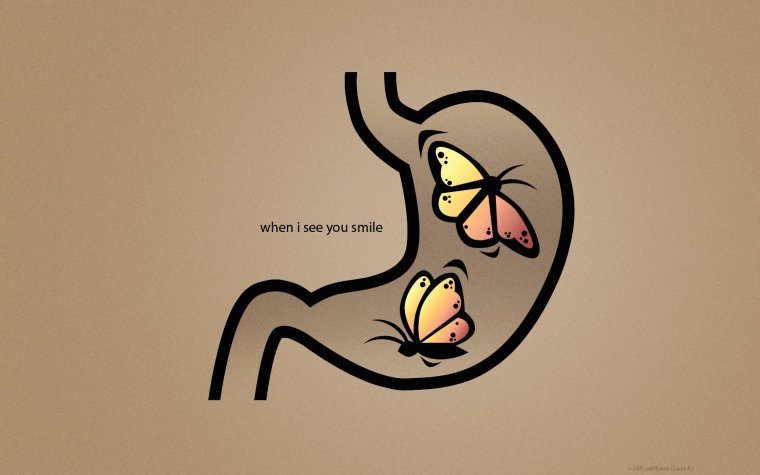 Бабочки в желудке