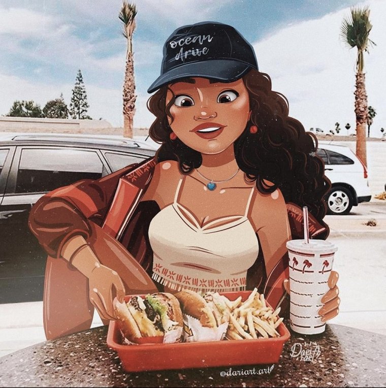 Принцессы Диснея в современном мире