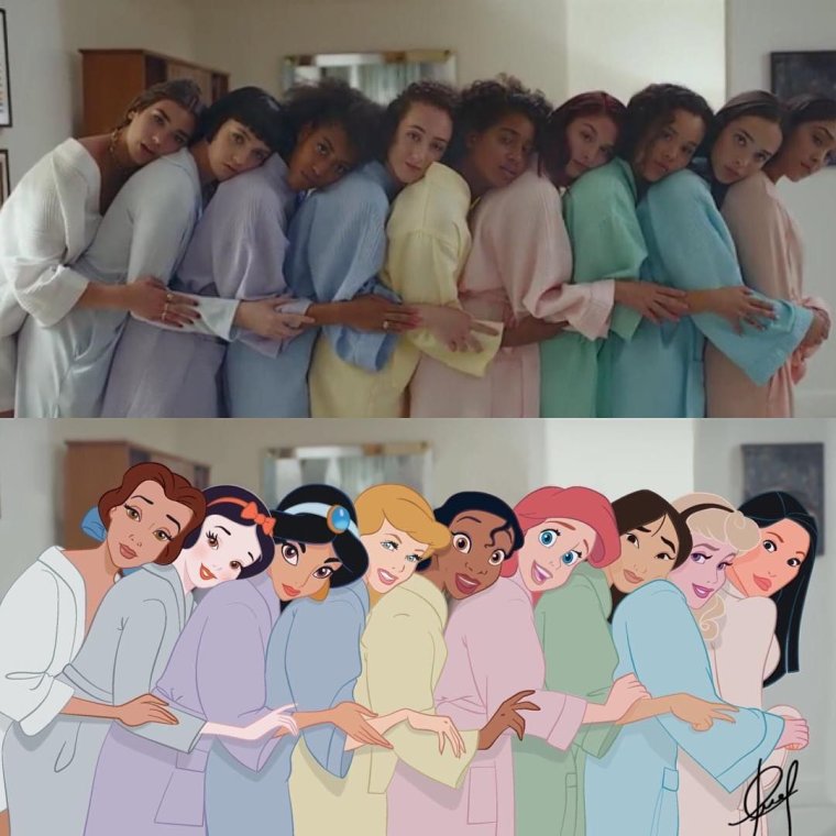 Диснеевские принцессы приколы