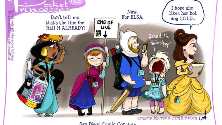 Миниатюрные принцессы Диснея комиксы