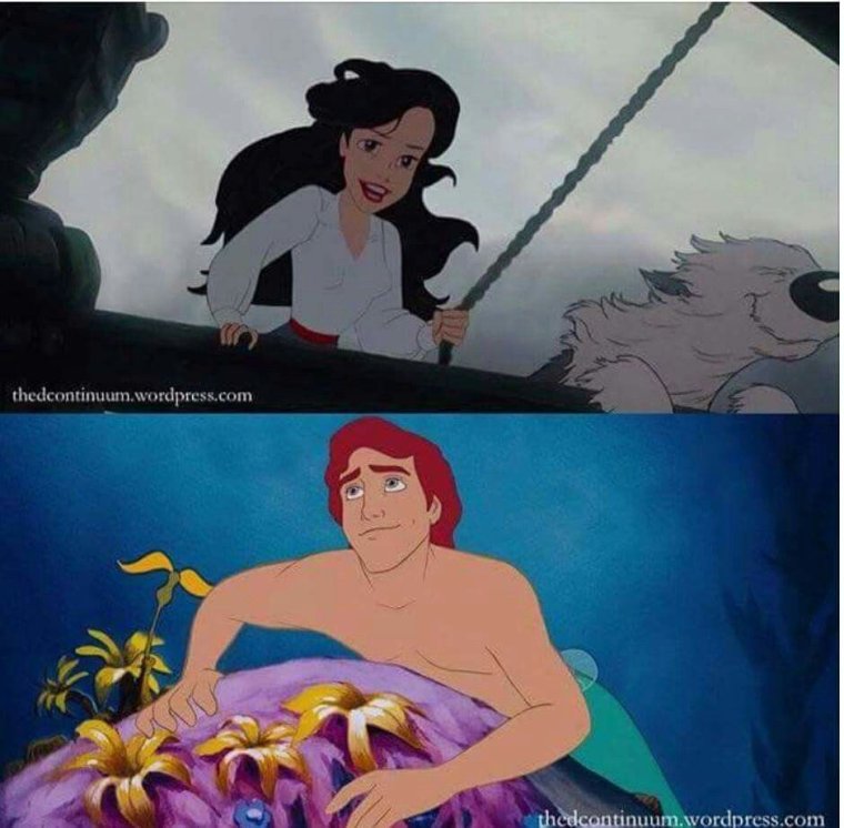 Русалочка Мем