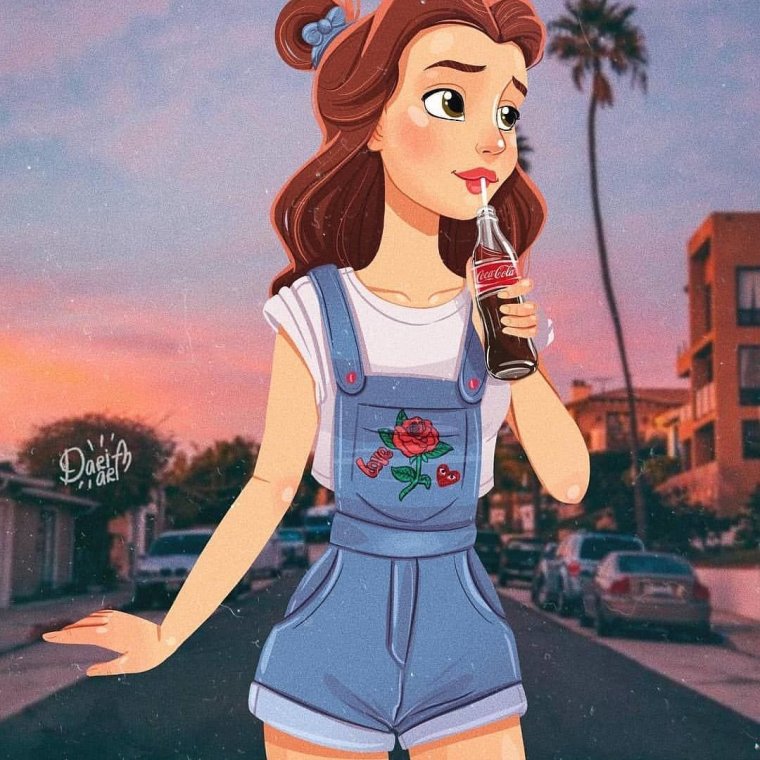 Современные принцессы из ютуба