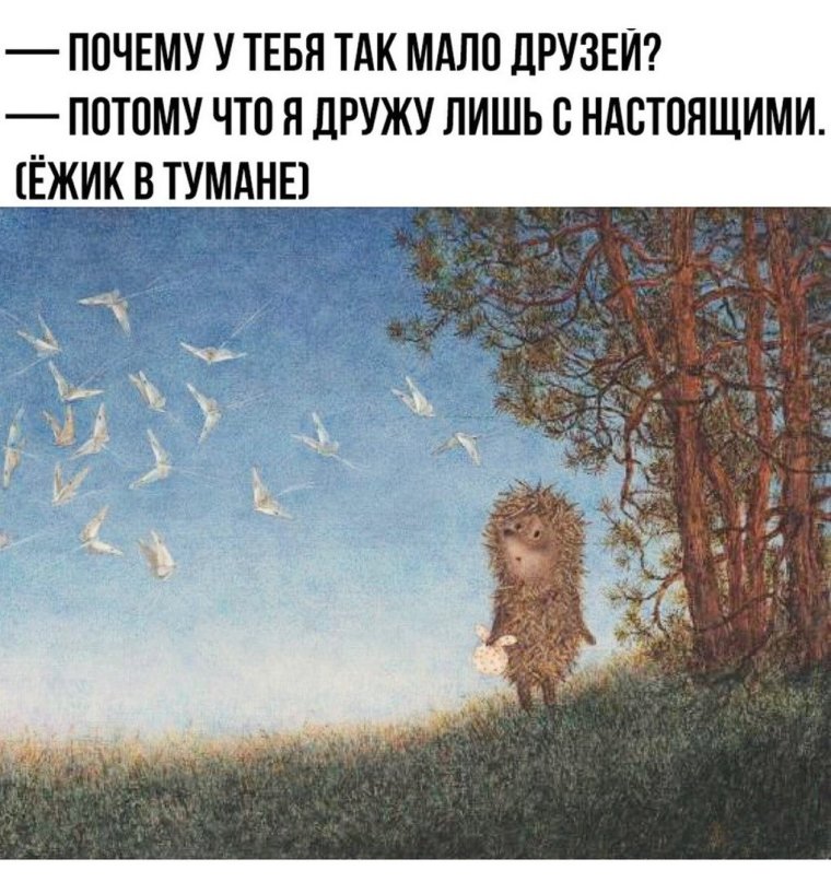 Фразы из ежика в тумане