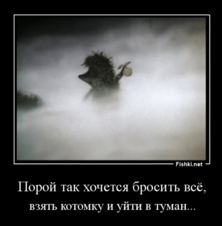 Ежик в тумане мультфильм 1975