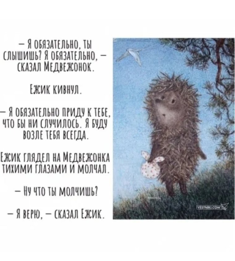 Цитаты из ежика в тумане