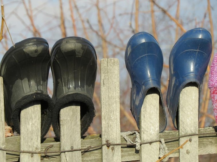 Калоши со стразами